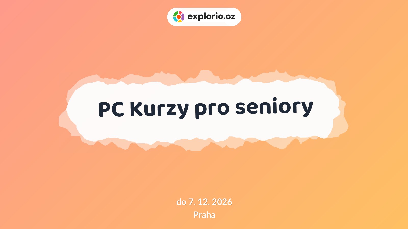 PC Kurzy pro seniory – tvořivé dílny a Workshopy, Praha