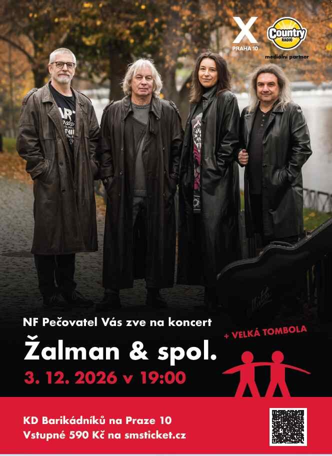 Benefiční večer s kapelou Žalman &amp; spol. – divadlo, Hudba a Kino, Praha – fotka 2