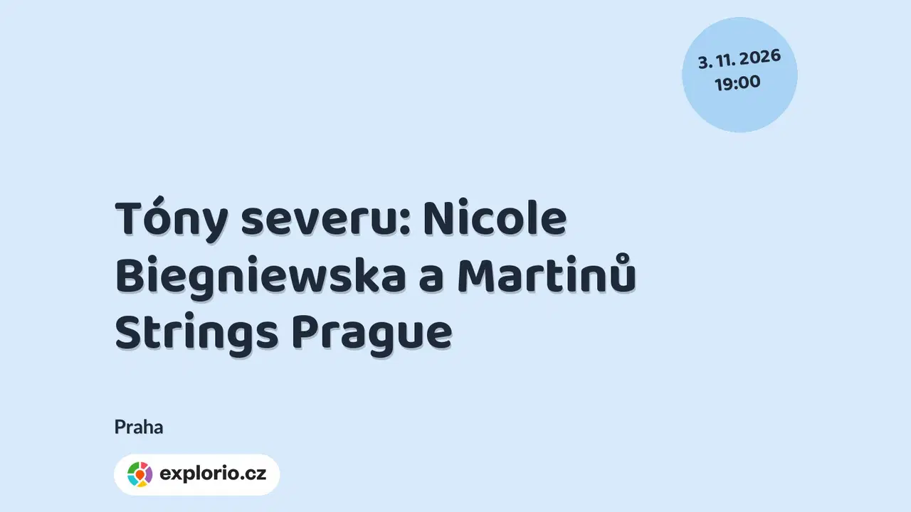 Tóny severu: Nicole Biegniewska a Martinů Strings Prague – divadlo, Hudba a Kino, Praha