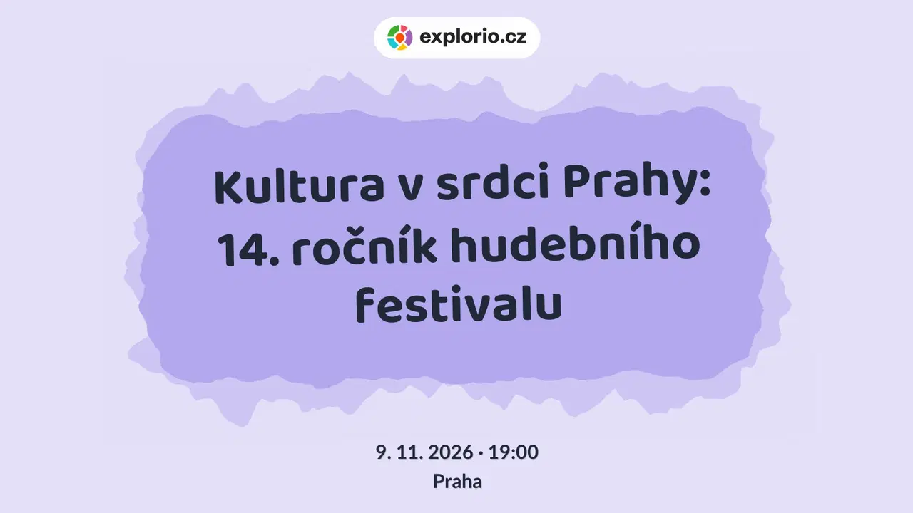 Kultura v srdci Prahy: 14. ročník hudebního festivalu – divadlo, Hudba a Kino, Praha