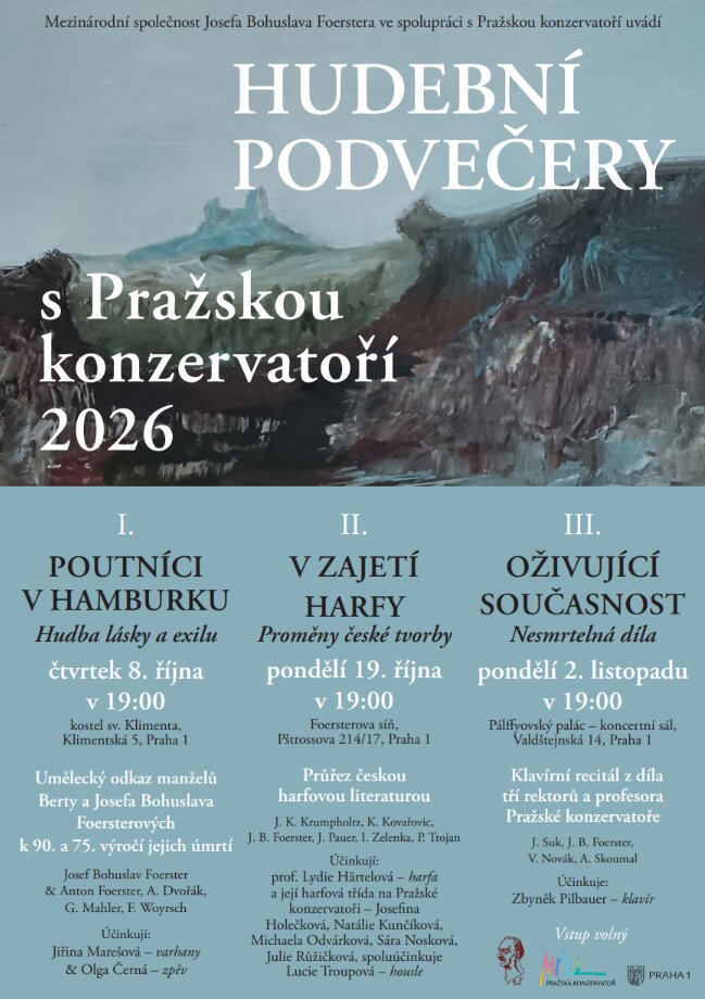 Hudební podvečery s Pražskou konzervatoří 2026 – divadlo, Hudba a Kino, Praha – fotka 2