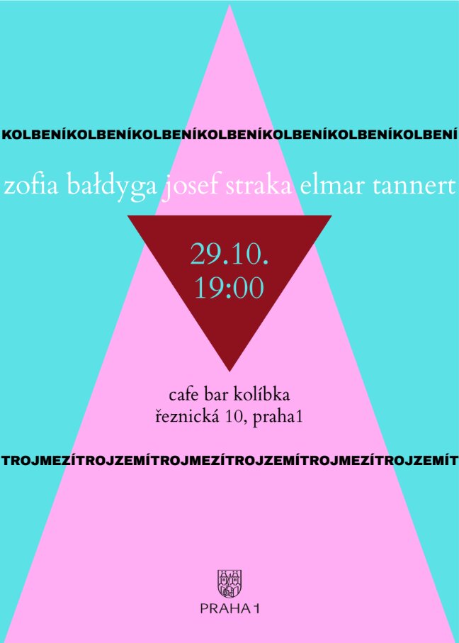 Kolbení – Trojmezí: Zofia Bałdyga, Josef Straka a Elmar Tannert – divadlo, Hudba a Kino, Praha – fotka 2