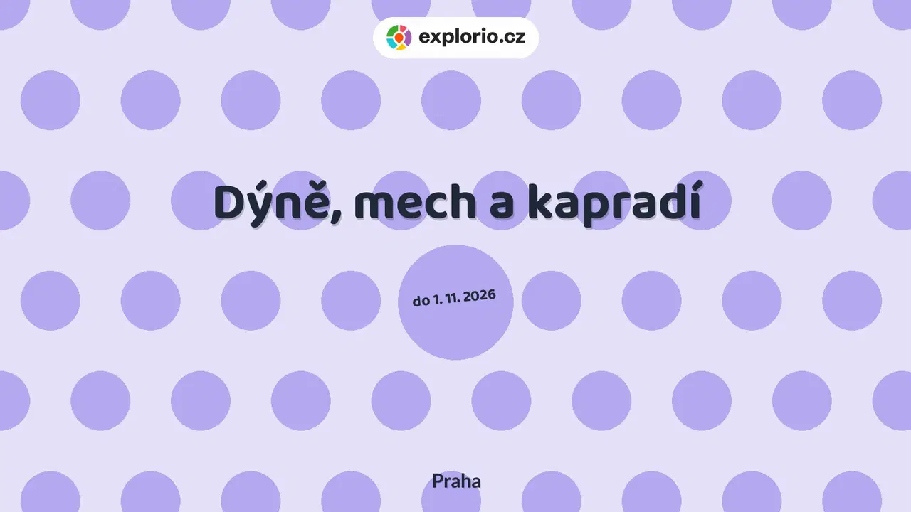 Dýně, mech a kapradí – prohlídky a Muzea, Praha