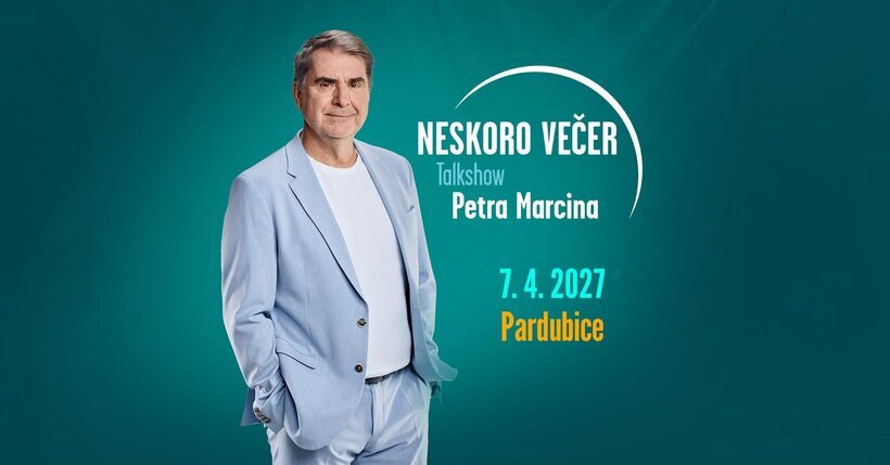 Neskoro večer: TalkShow Petra Marcina – divadlo, Hudba a Kino, Pardubice – fotka 2