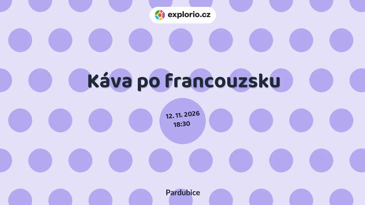 Káva po francouzsku – tvořivé dílny a Workshopy, Pardubice