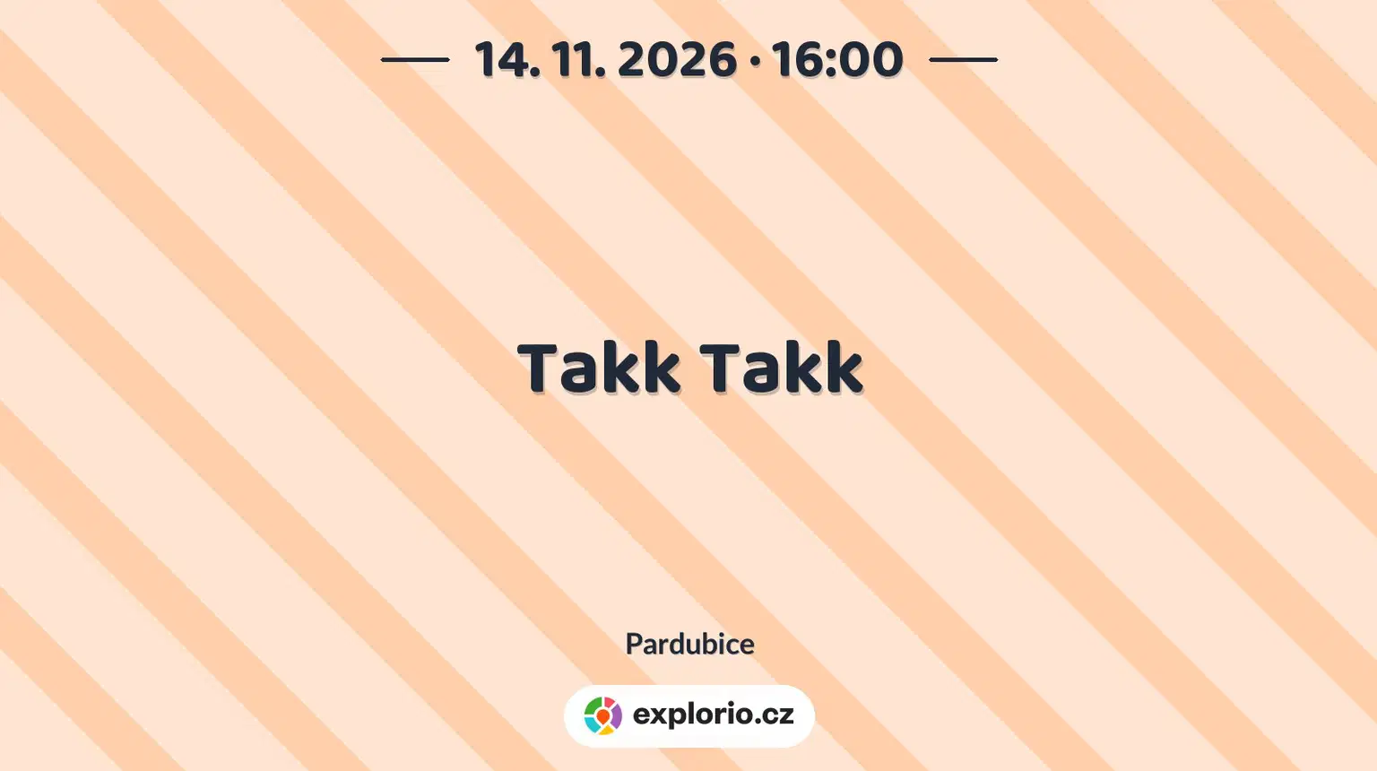 Takk Takk – divadlo, Hudba a Kino, Pardubice
