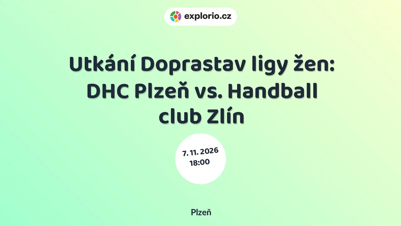 Utkání Doprastav ligy žen: DHC Plzeň vs. Handball club Zlín – sport a Pohyb, Plzeň