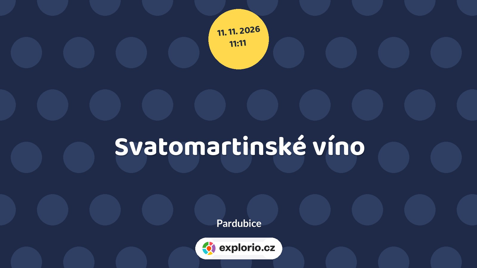 Svatomartinské víno – festivaly a Slavnosti, Pardubice