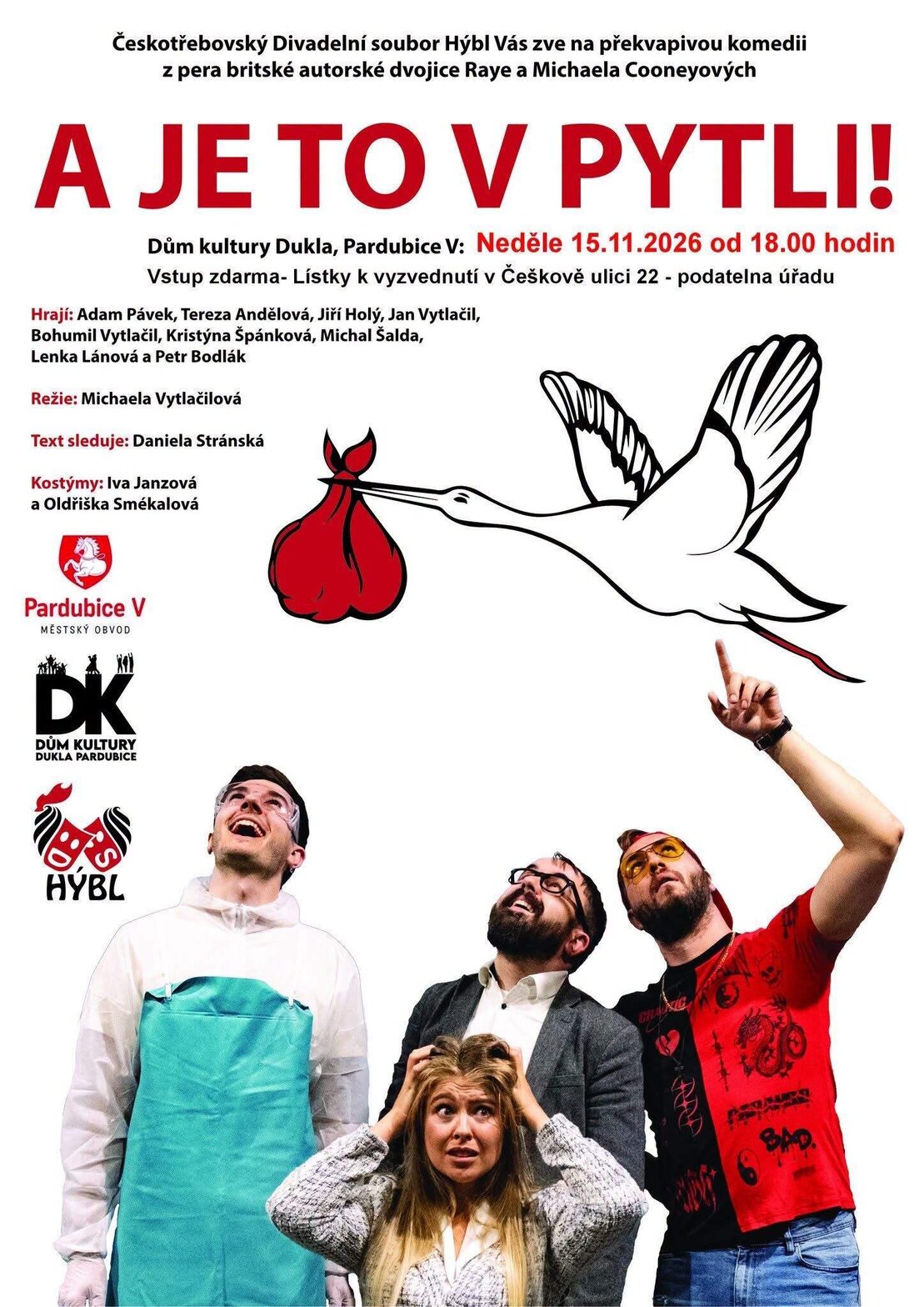 A je to v pytli! – divadlo, Hudba a Kino, Pardubice – fotka 2