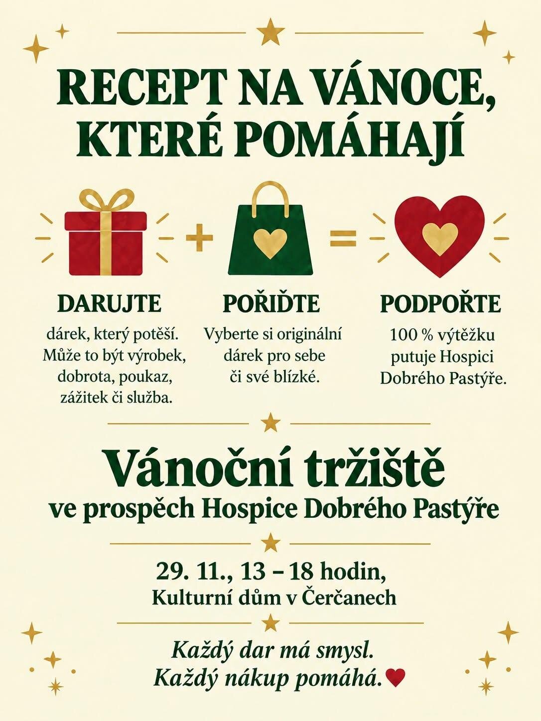 Vánoční charitativní tržiště – festivaly a Slavnosti, Čerčany – fotka 2