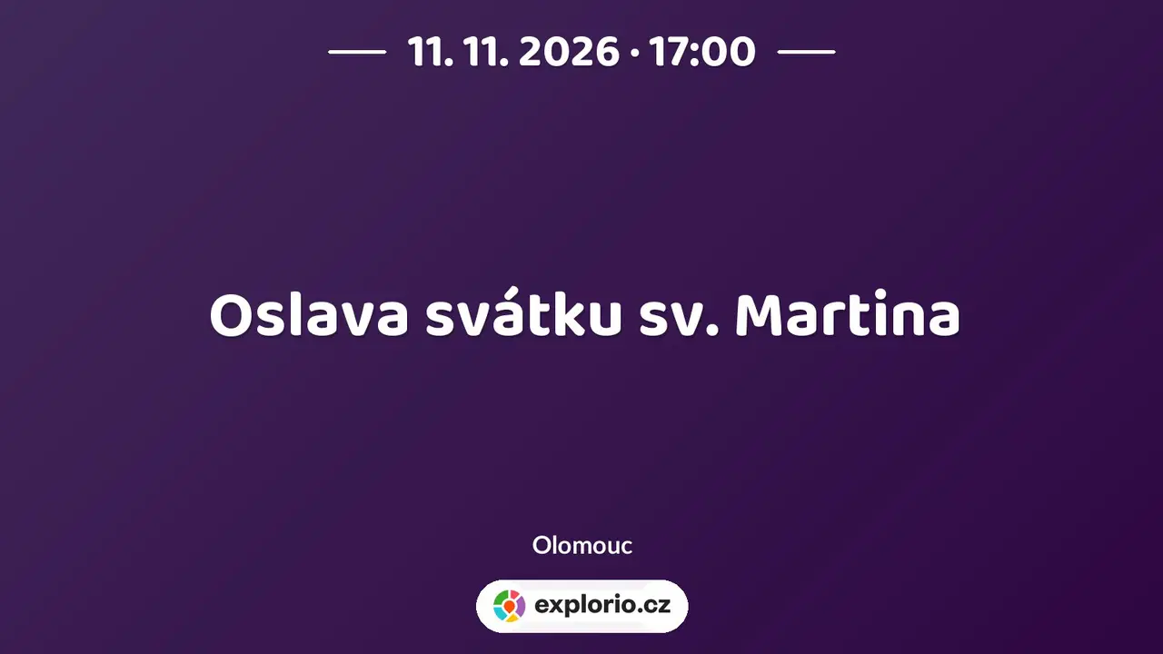 Oslava svátku sv. Martina – festivaly a Slavnosti, Olomouc