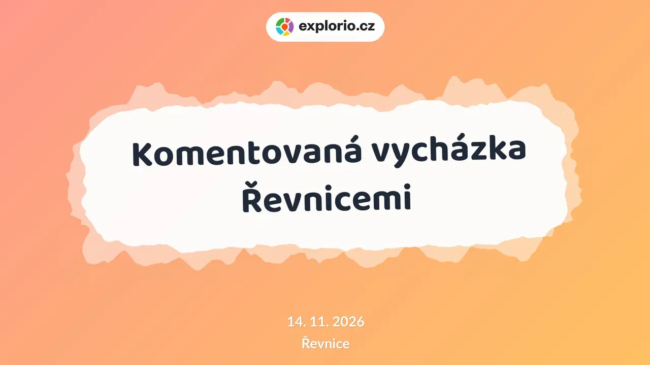 Komentovaná vycházka Řevnicemi – prohlídky a Muzea, Řevnice