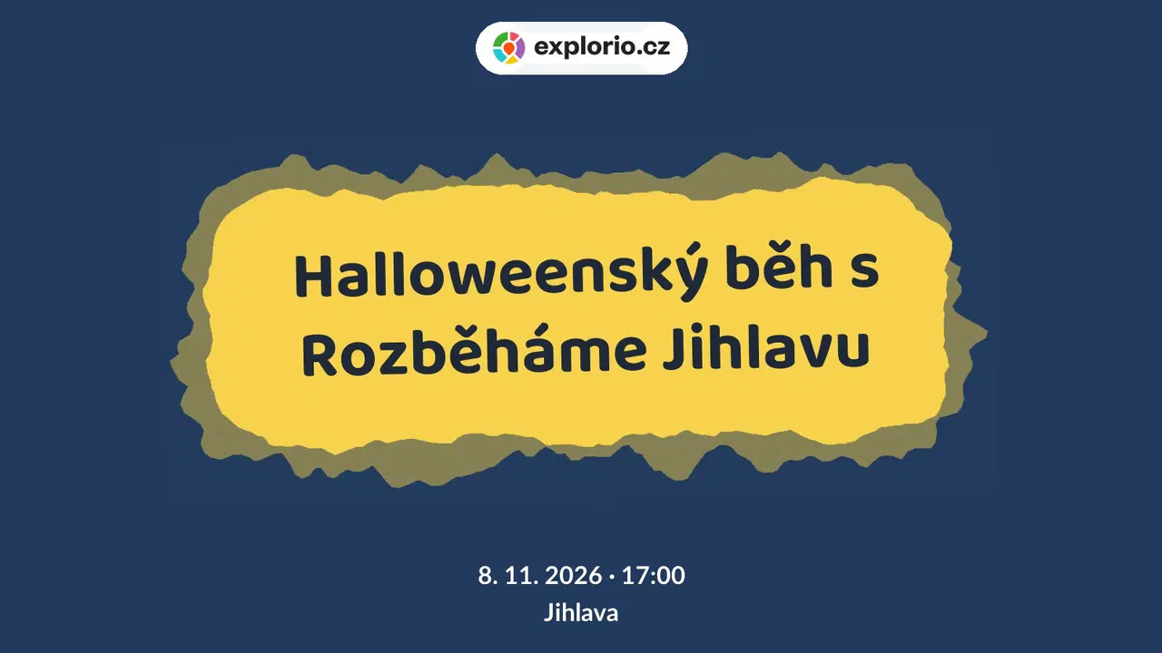 Halloweenský běh s Rozběháme Jihlavu – sport a Pohyb, Jihlava