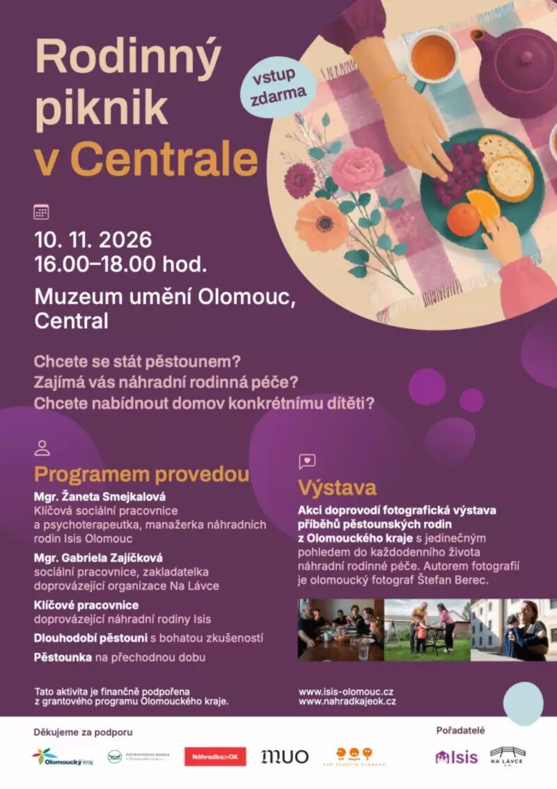 Rodinný piknik v CENTRALE – prohlídky a Muzea, Olomouc – fotka 2