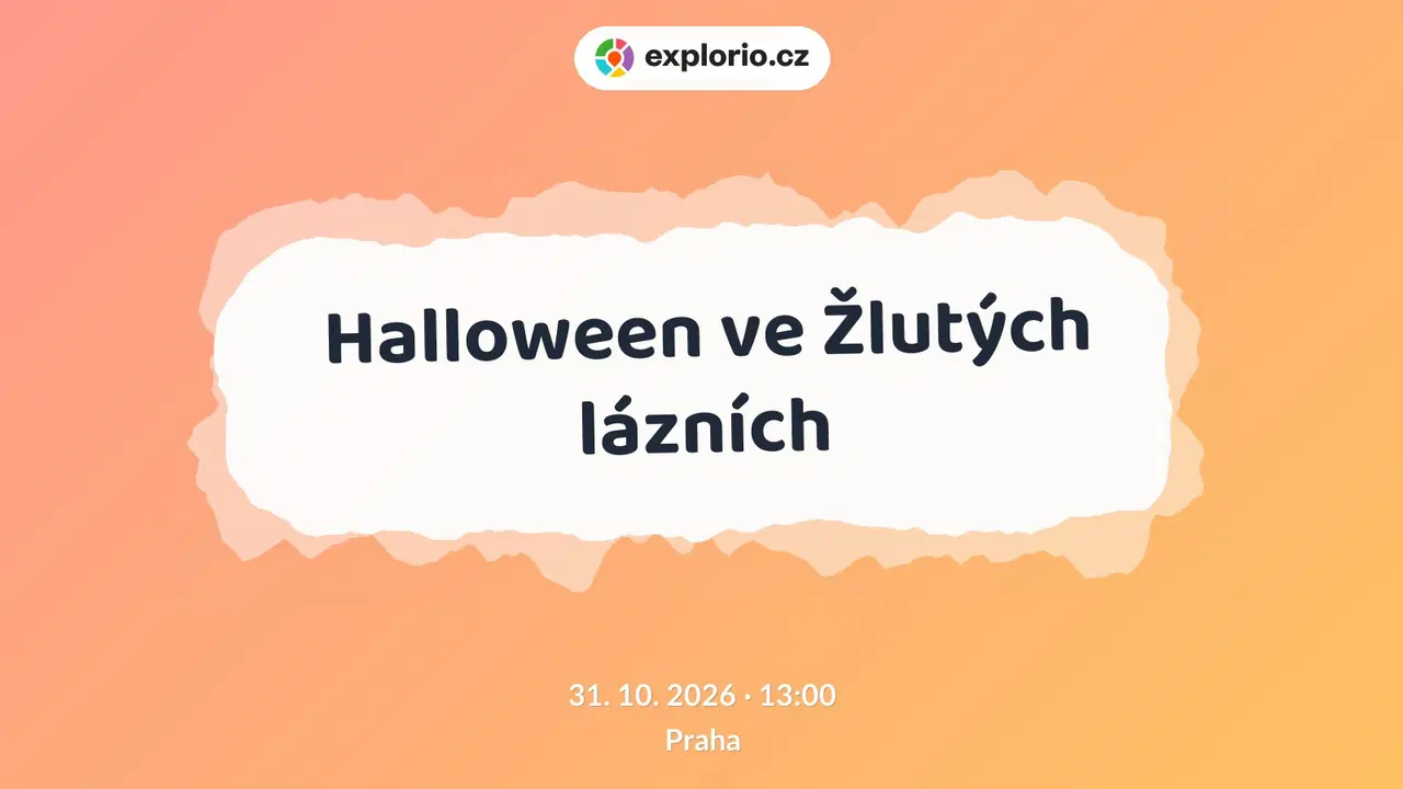 Halloween ve Žlutých lázních – festivaly a Slavnosti, Praha