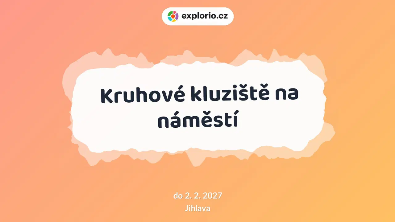 Kruhové kluziště na náměstí – sport a Pohyb, Jihlava