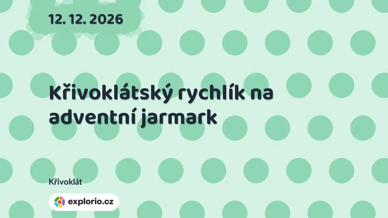Křivoklátský rychlík na adventní jarmark – festivaly a Slavnosti, Křivoklát