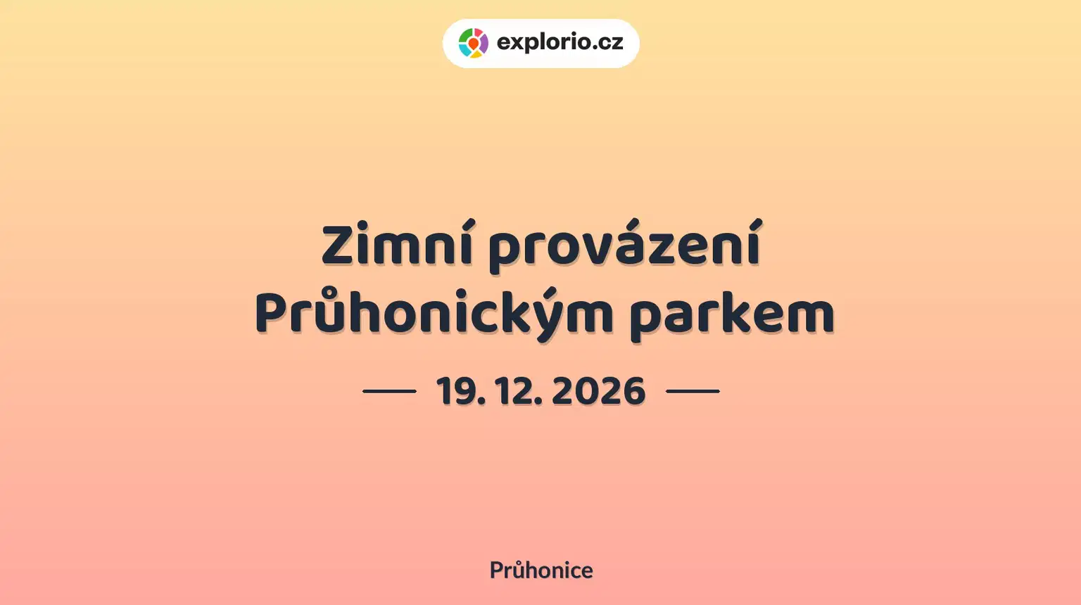 Zimní provázení Průhonickým parkem – prohlídky a Muzea, Průhonice