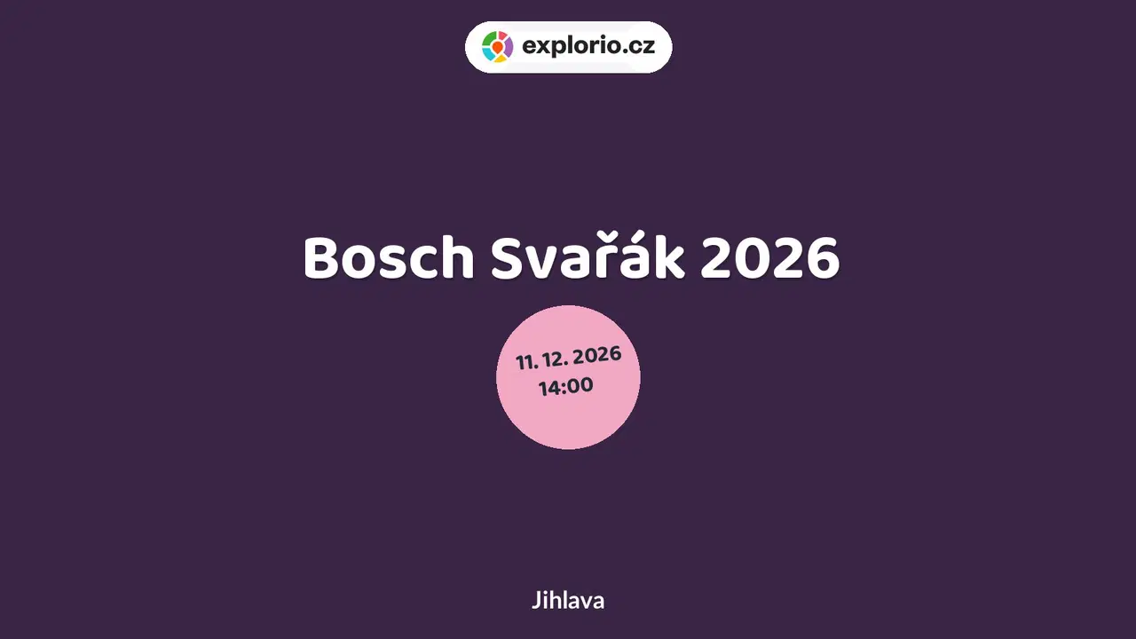 Bosch Svařák 2026 – festivaly a Slavnosti, Jihlava