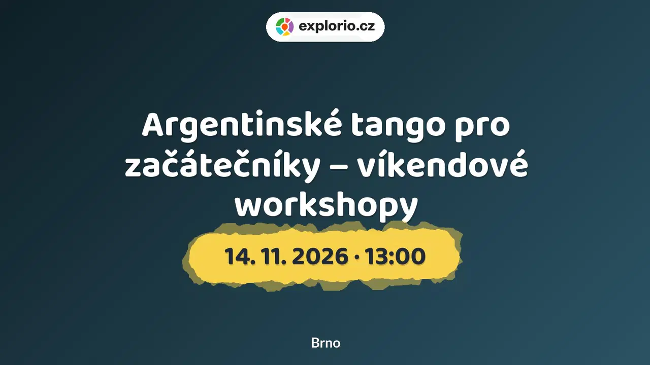 Argentinské tango pro začátečníky – víkendové workshopy – tvořivé dílny a Workshopy, Brno
