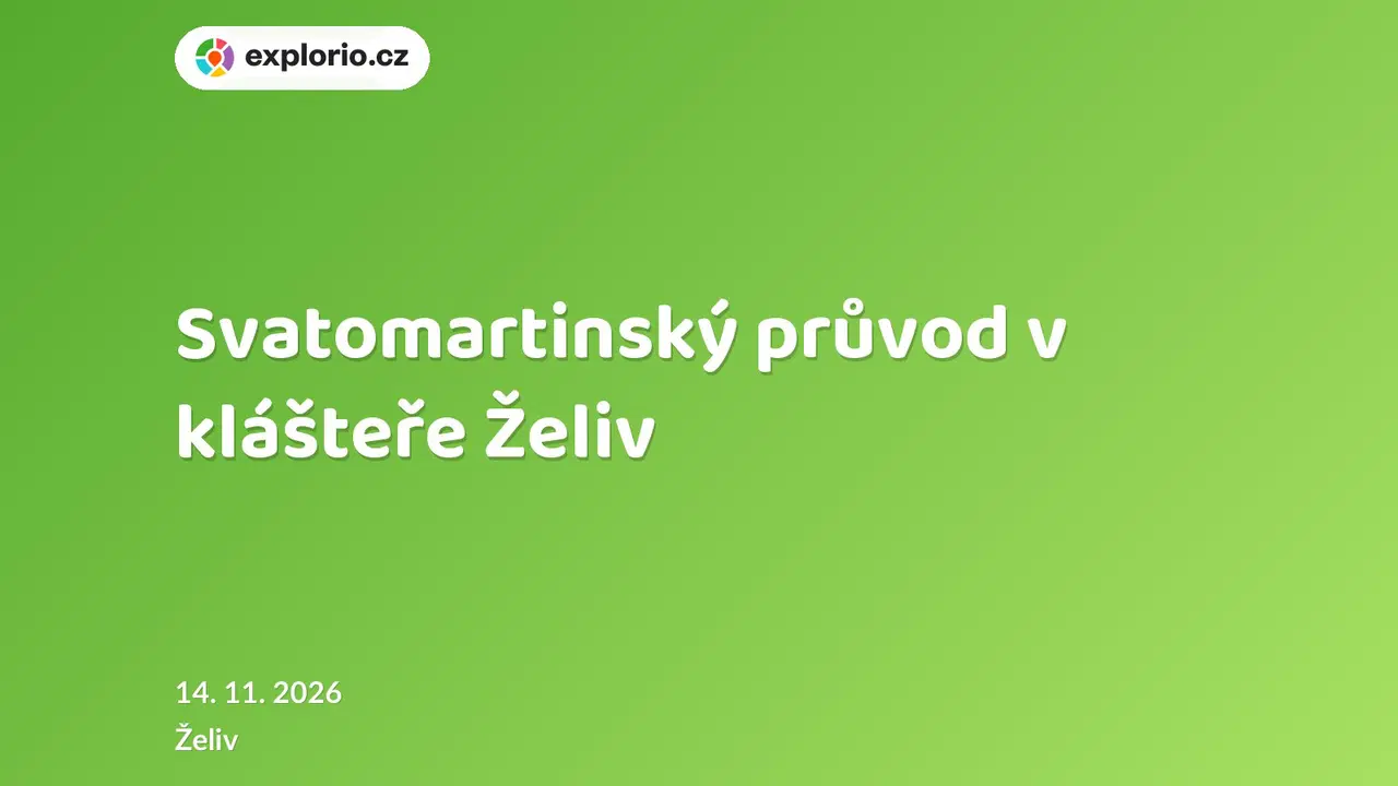 Svatomartinský průvod v klášteře Želiv – festivaly a Slavnosti, Želiv