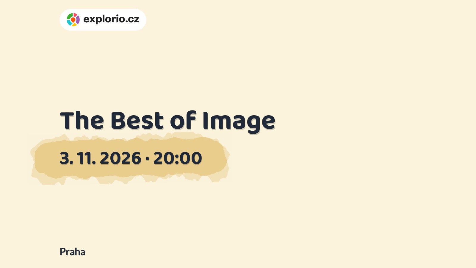 The Best of Image – divadlo, Hudba a Kino, Praha