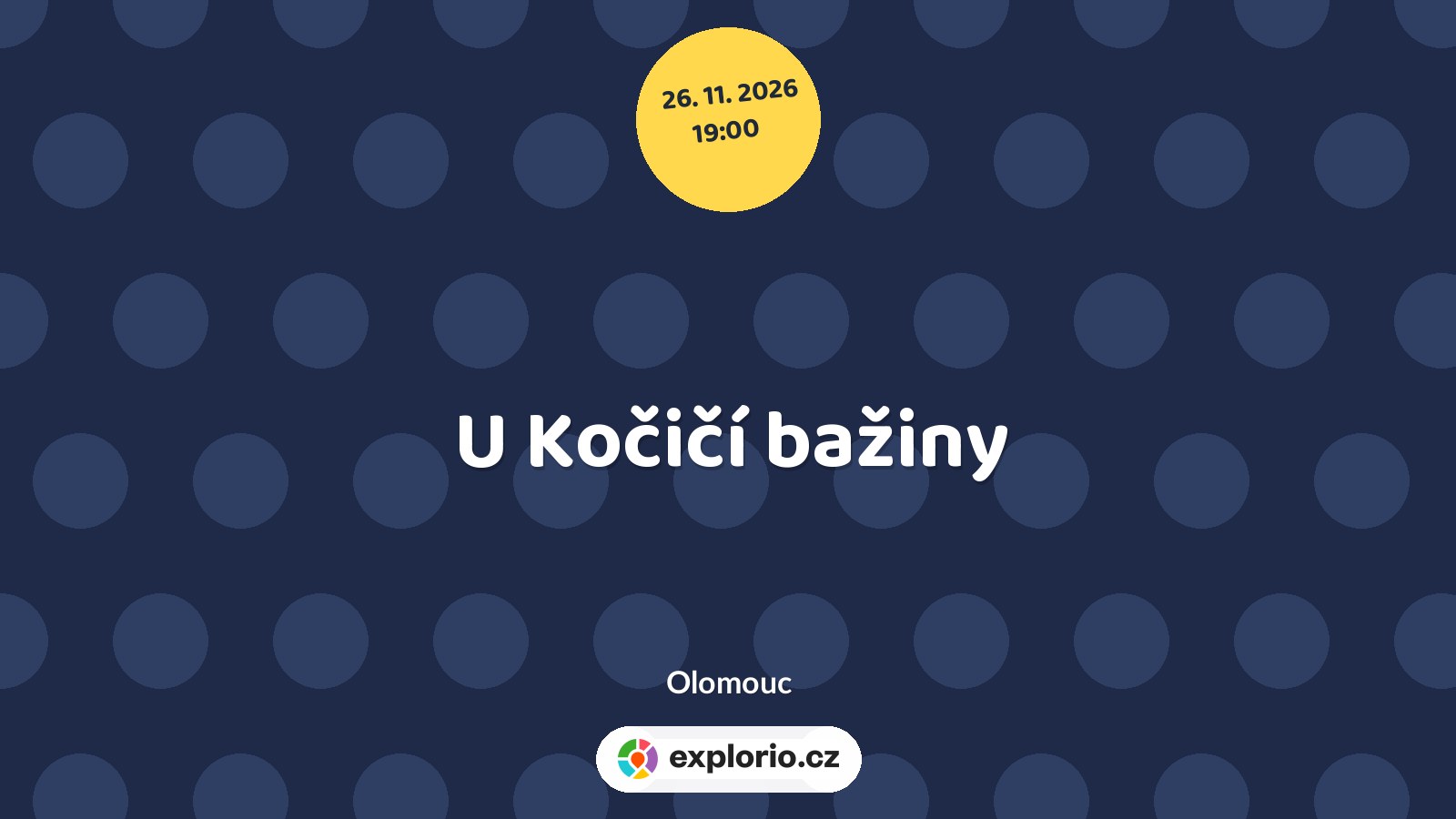 U Kočičí bažiny – divadlo, Hudba a Kino, Olomouc
