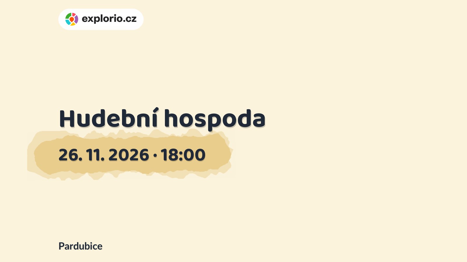Hudební hospoda – divadlo, Hudba a Kino, Pardubice