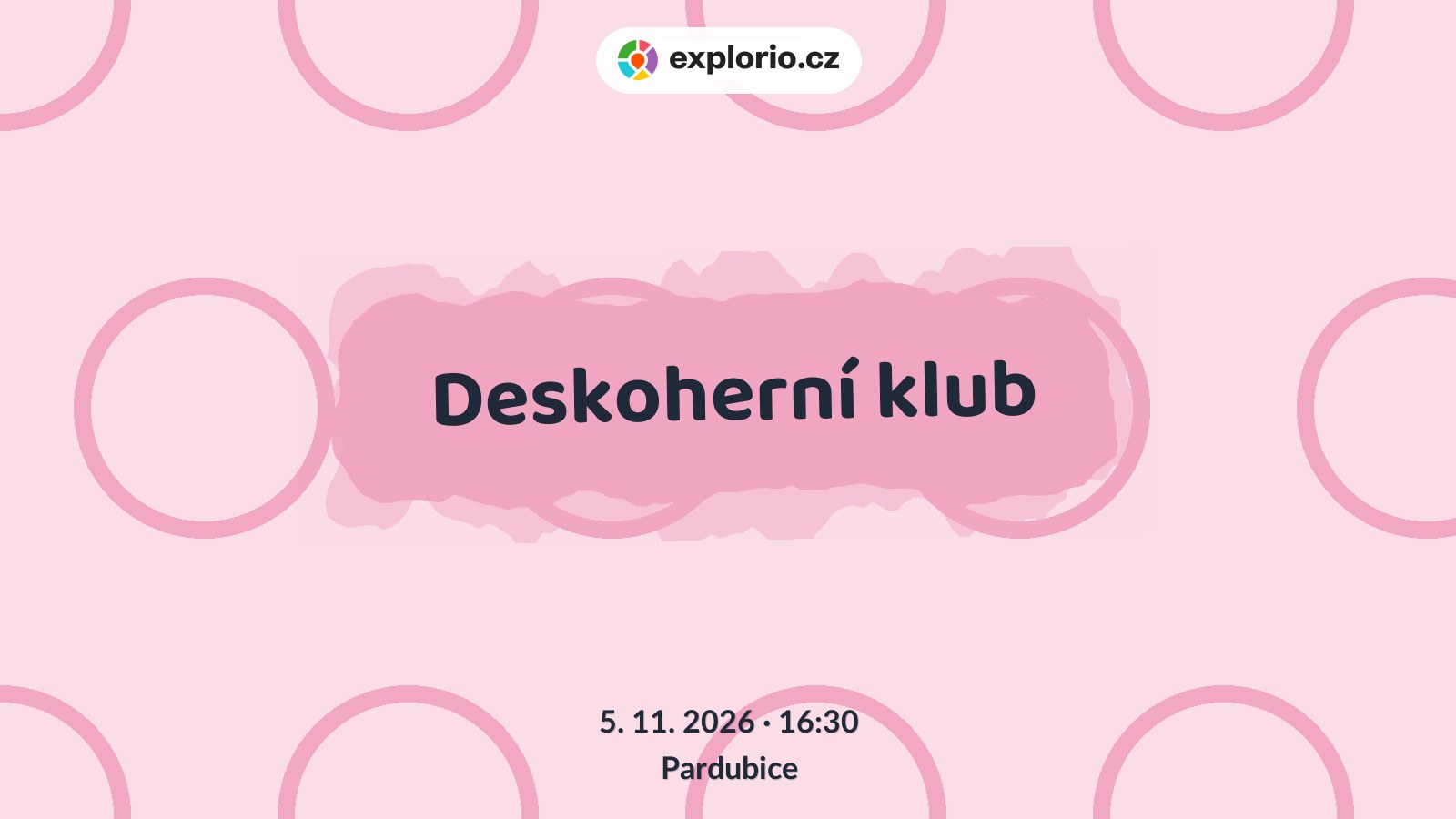 Deskoherní klub – tvořivé dílny a Workshopy, Pardubice