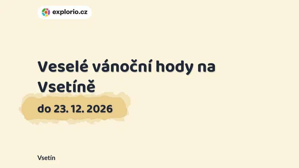 Veselé vánoční hody na Vsetíně – festivaly a Slavnosti, Vsetín