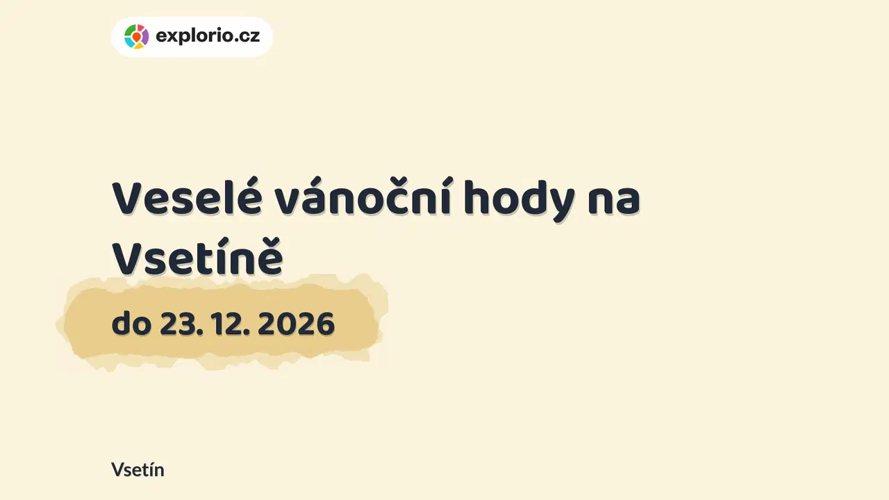 Veselé vánoční hody na Vsetíně – festivaly a Slavnosti, Vsetín