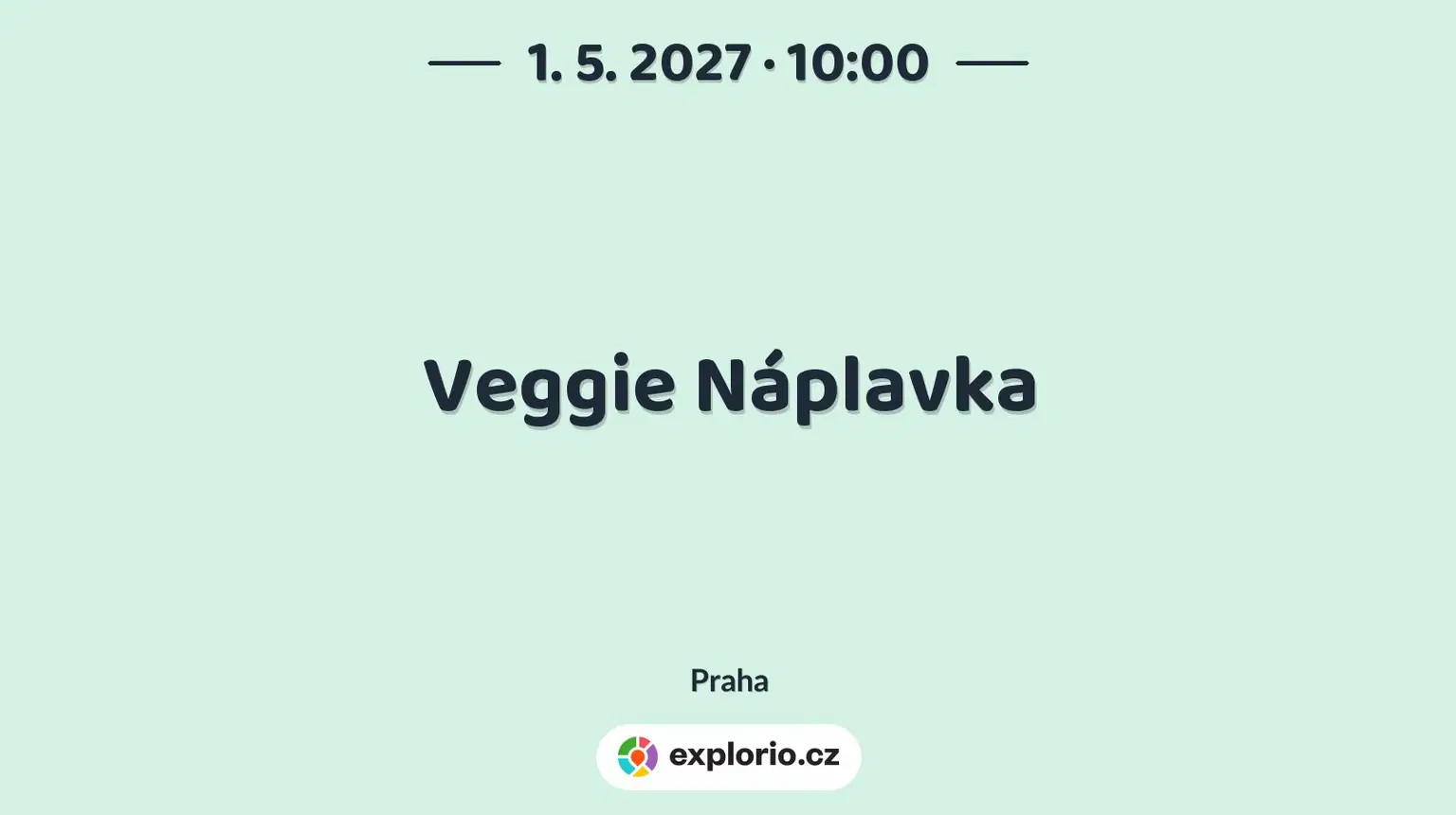 Veggie Náplavka – festivaly a Slavnosti, Praha