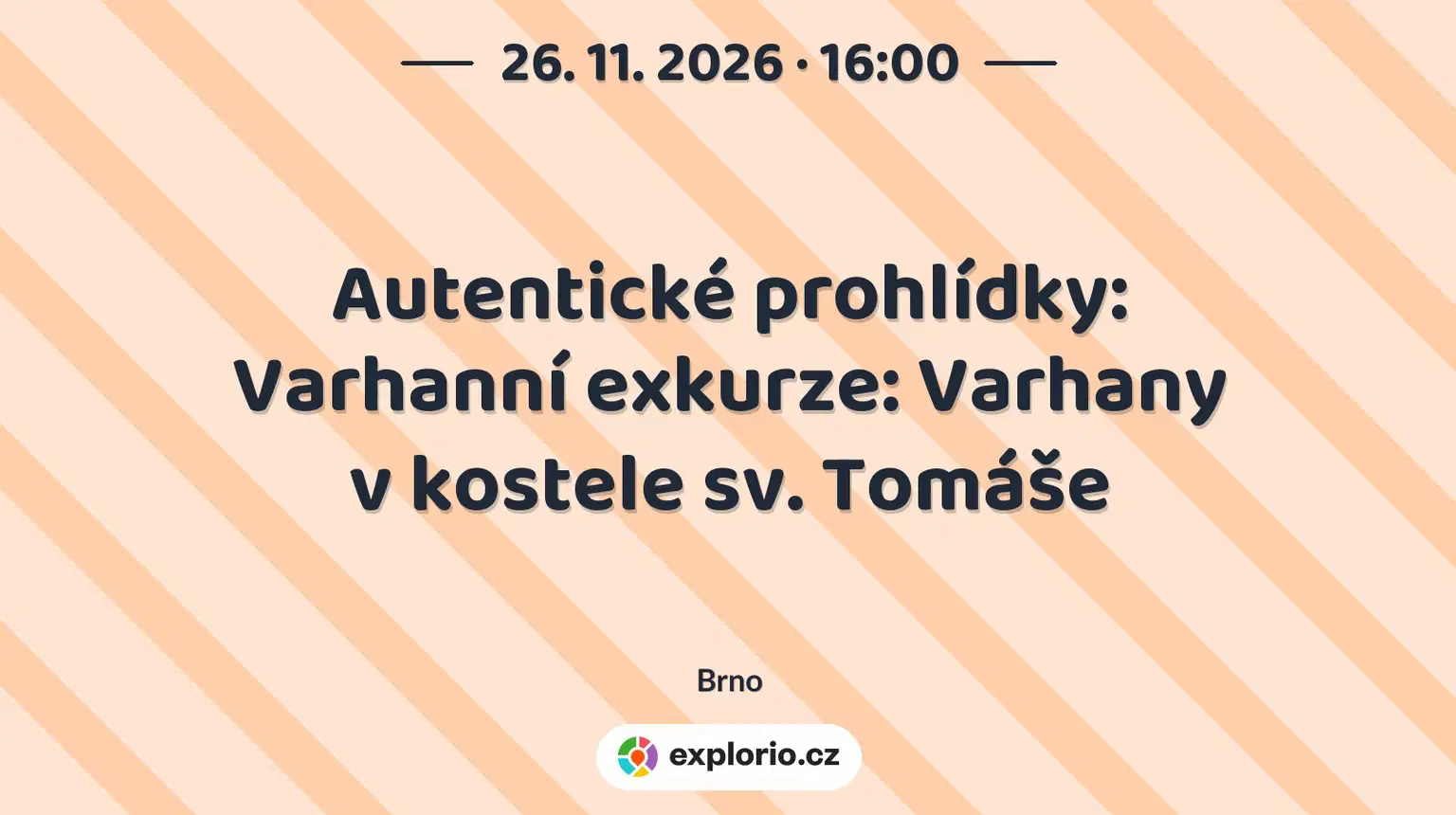 Autentické prohlídky: Varhanní exkurze: Varhany v kostele sv. Tomáše – prohlídky a Muzea, Brno