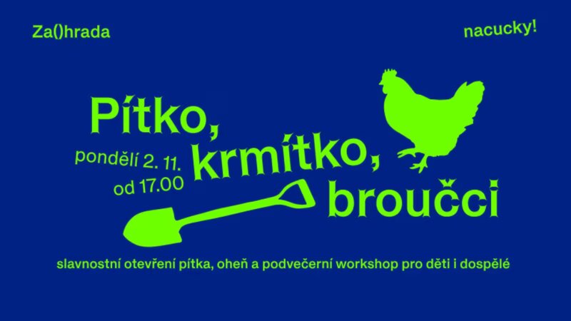 Pítko, krmítko, broučci – slavnostní otevření pítka, oheň a podvečerní workshop pro děti i dospělé – tvořivé dílny a Workshopy, Olomouc – fotka 2