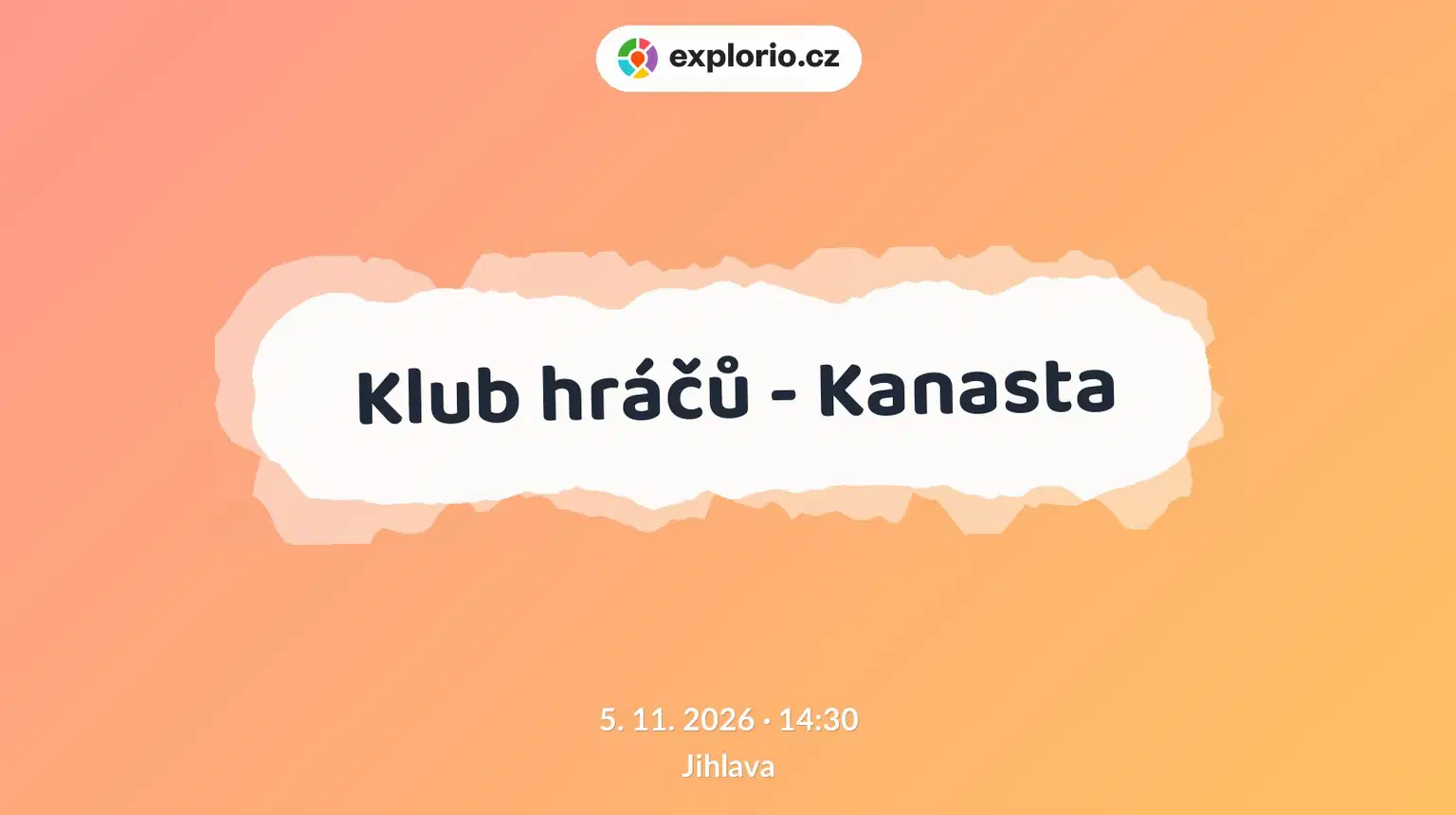 Klub hráčů - Kanasta – tvořivé dílny a Workshopy, Jihlava