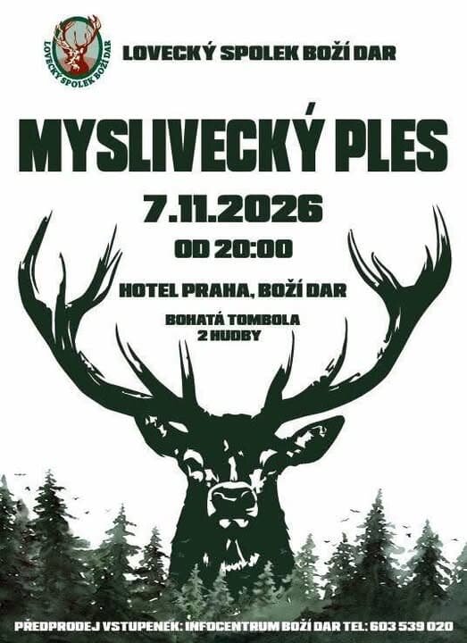 Myslivecký ples – divadlo, Hudba a Kino, Boží Dar – fotka 2