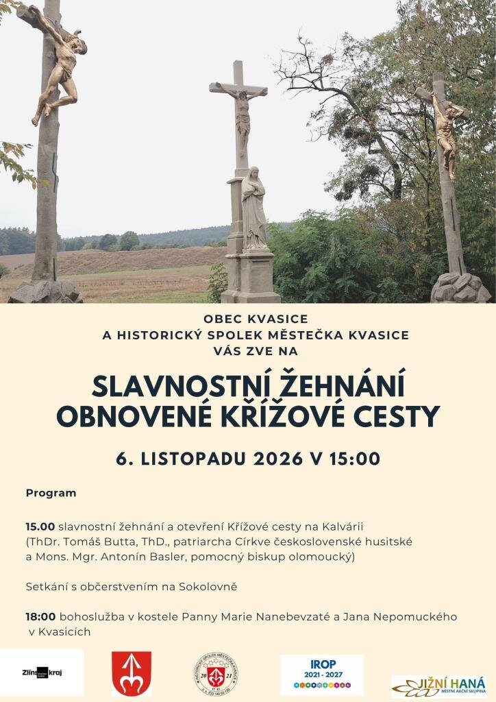 Slavnostní žehnání křížové cesty – prohlídky a Muzea, Kvasice – fotka 2