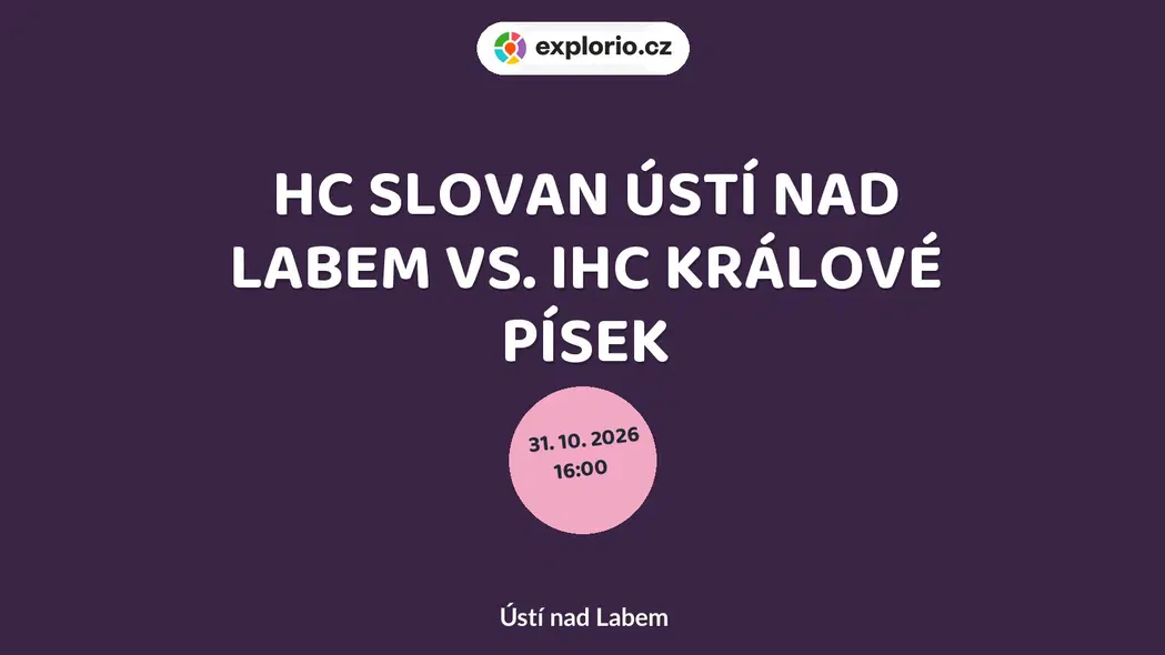 HC SLOVAN ÚSTÍ NAD LABEM VS. IHC KRÁLOVÉ PÍSEK – sport a Pohyb, Ústí nad Labem