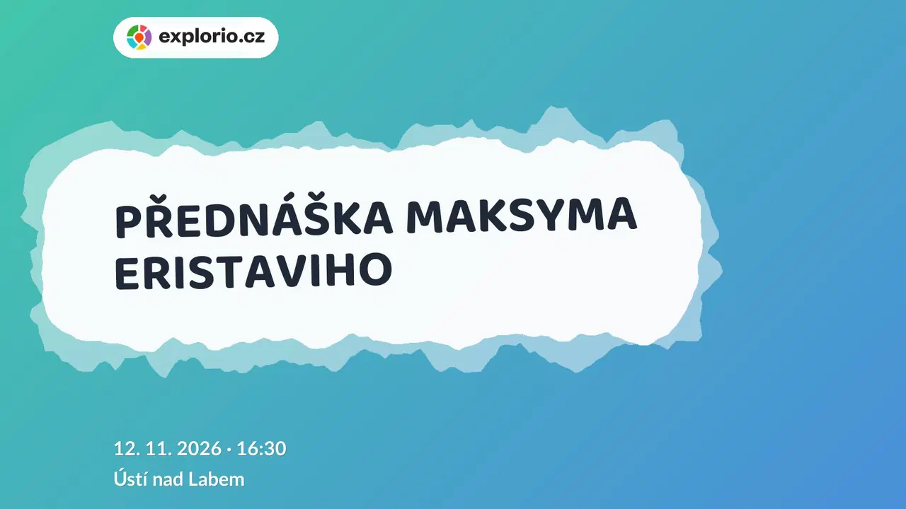 PŘEDNÁŠKA MAKSYMA ERISTAVIHO – divadlo, Hudba a Kino, Ústí nad Labem