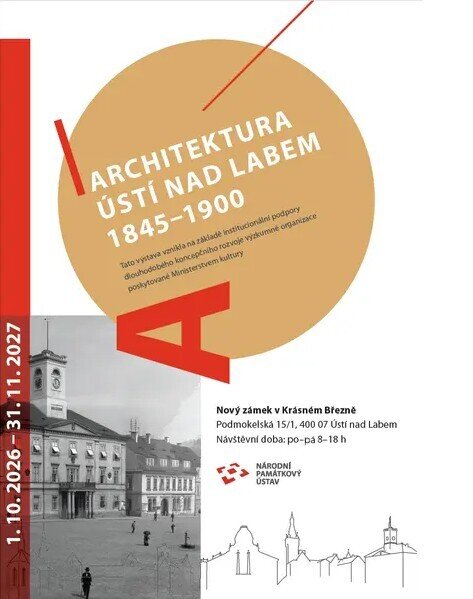 VÝSTAVA: ARCHITEKTURA ÚSTÍ NAD LABEM 1845 - 1900 – prohlídky a Muzea, Ústí nad Labem – fotka 2