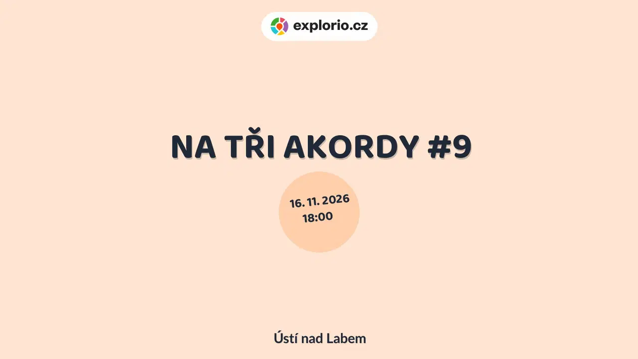 NA TŘI AKORDY #9 – divadlo, Hudba a Kino, Ústí nad Labem