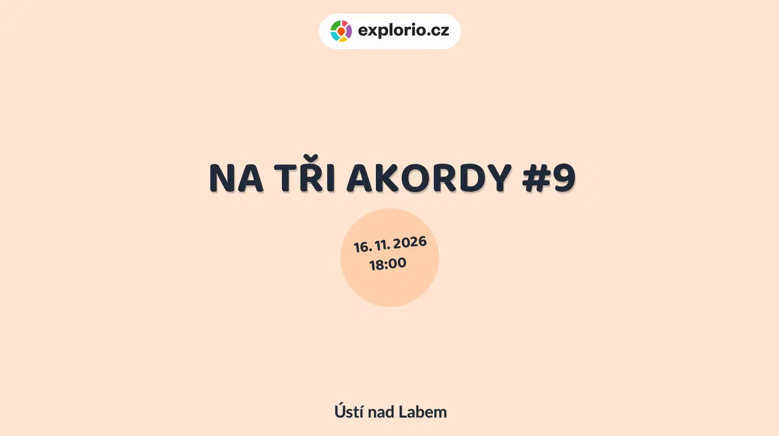 NA TŘI AKORDY #9 – divadlo, Hudba a Kino, Ústí nad Labem