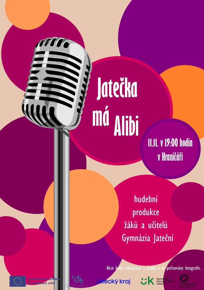 JATEČKA MÁ ALIBI – divadlo, Hudba a Kino, Ústí nad Labem – fotka 2