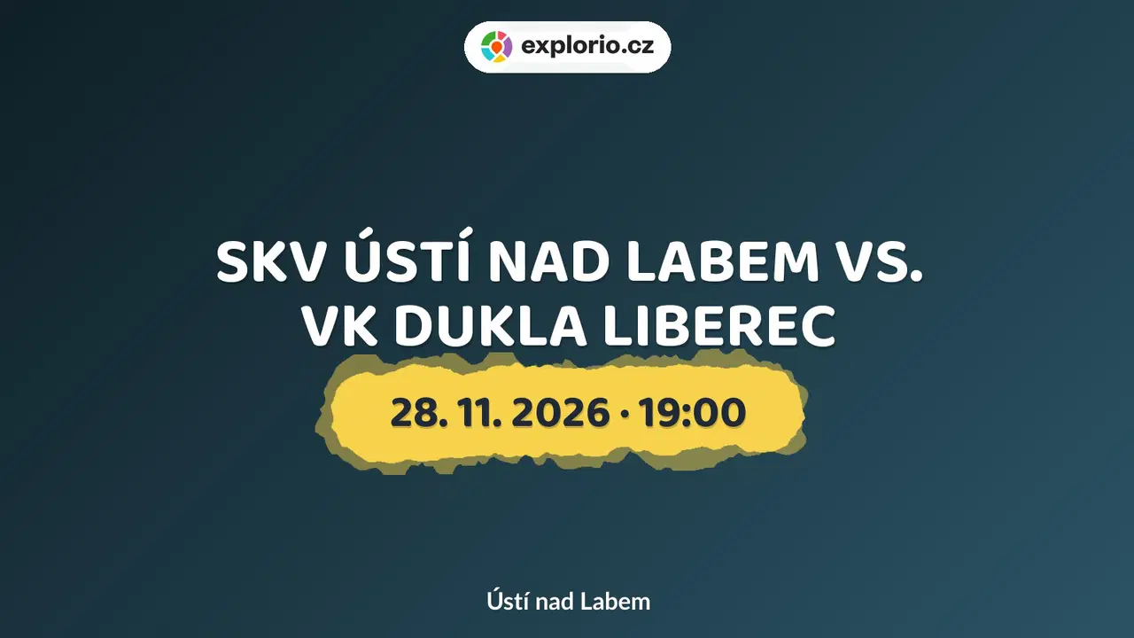 SKV ÚSTÍ NAD LABEM VS. VK DUKLA LIBEREC – sport a Pohyb, Ústí nad Labem
