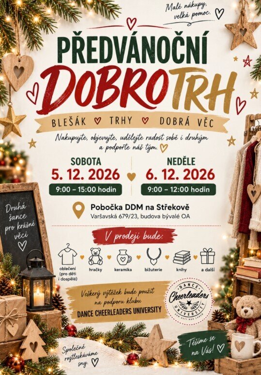 PŘEDVÁNOČNÍ DOBROTRH / POBOČKA STŘEKOV – festivaly a Slavnosti, Ústí nad Labem – fotka 2