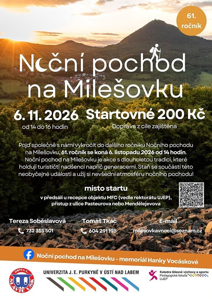 NOČNÍ POCHOD NA MILEŠOVKU – sport a Pohyb, Ústí nad Labem – fotka 2