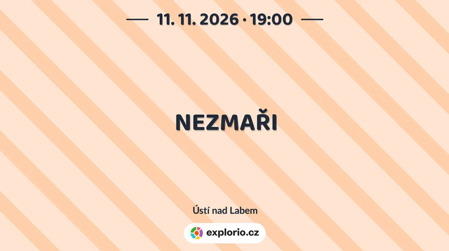 NEZMAŘI – divadlo, Hudba a Kino, Ústí nad Labem