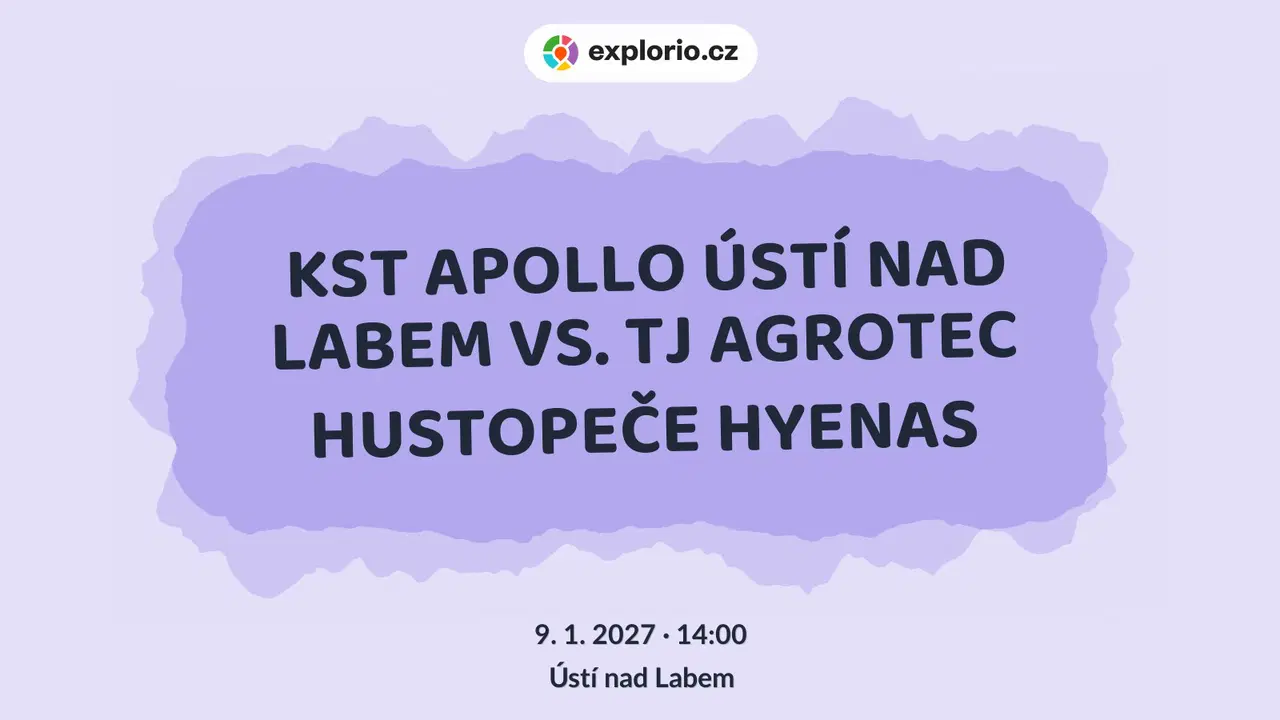 KST APOLLO ÚSTÍ NAD LABEM VS. TJ AGROTEC HUSTOPEČE HYENAS – sport a Pohyb, Ústí nad Labem