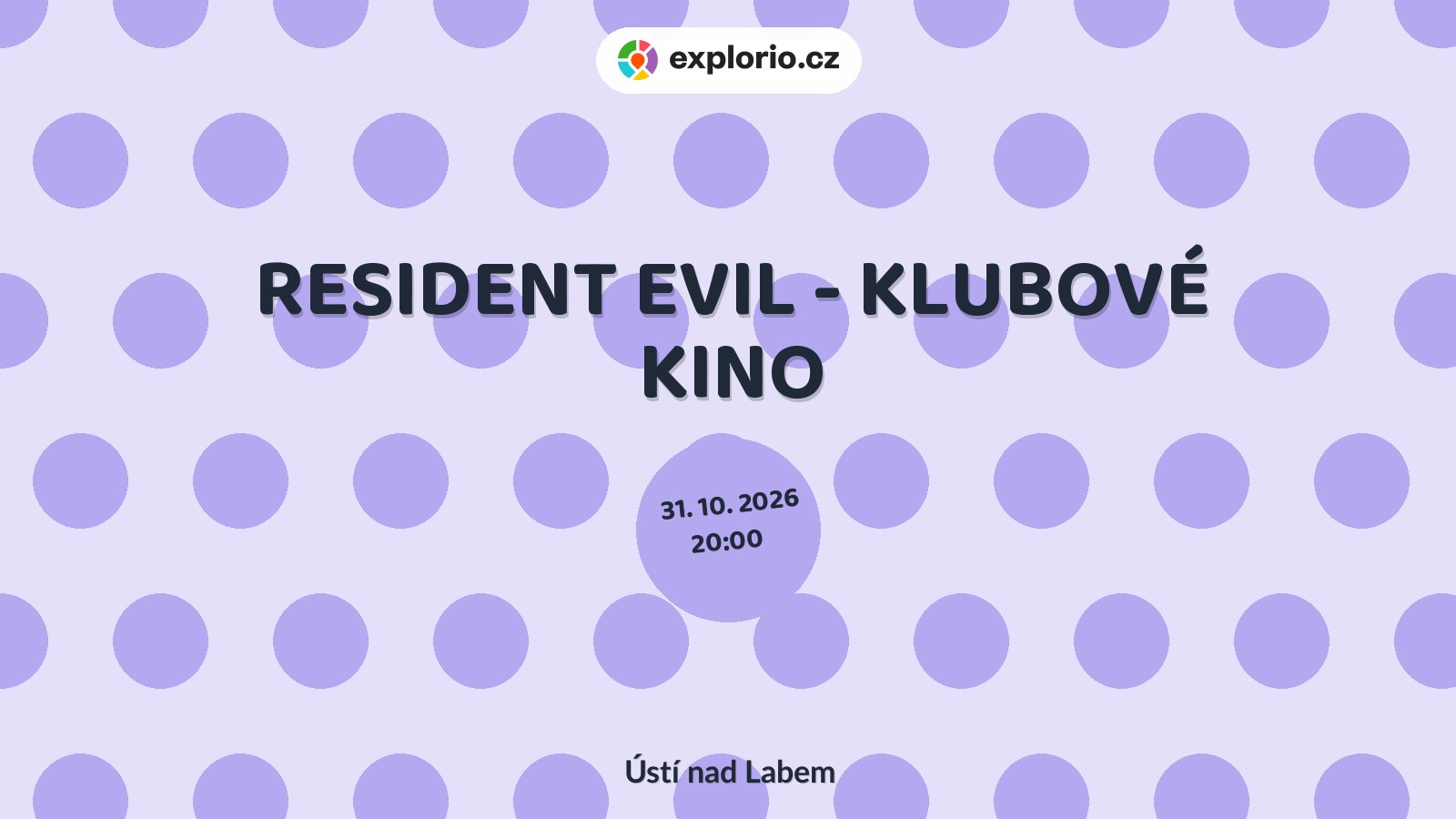 RESIDENT EVIL - KLUBOVÉ KINO – divadlo, Hudba a Kino, Ústí nad Labem