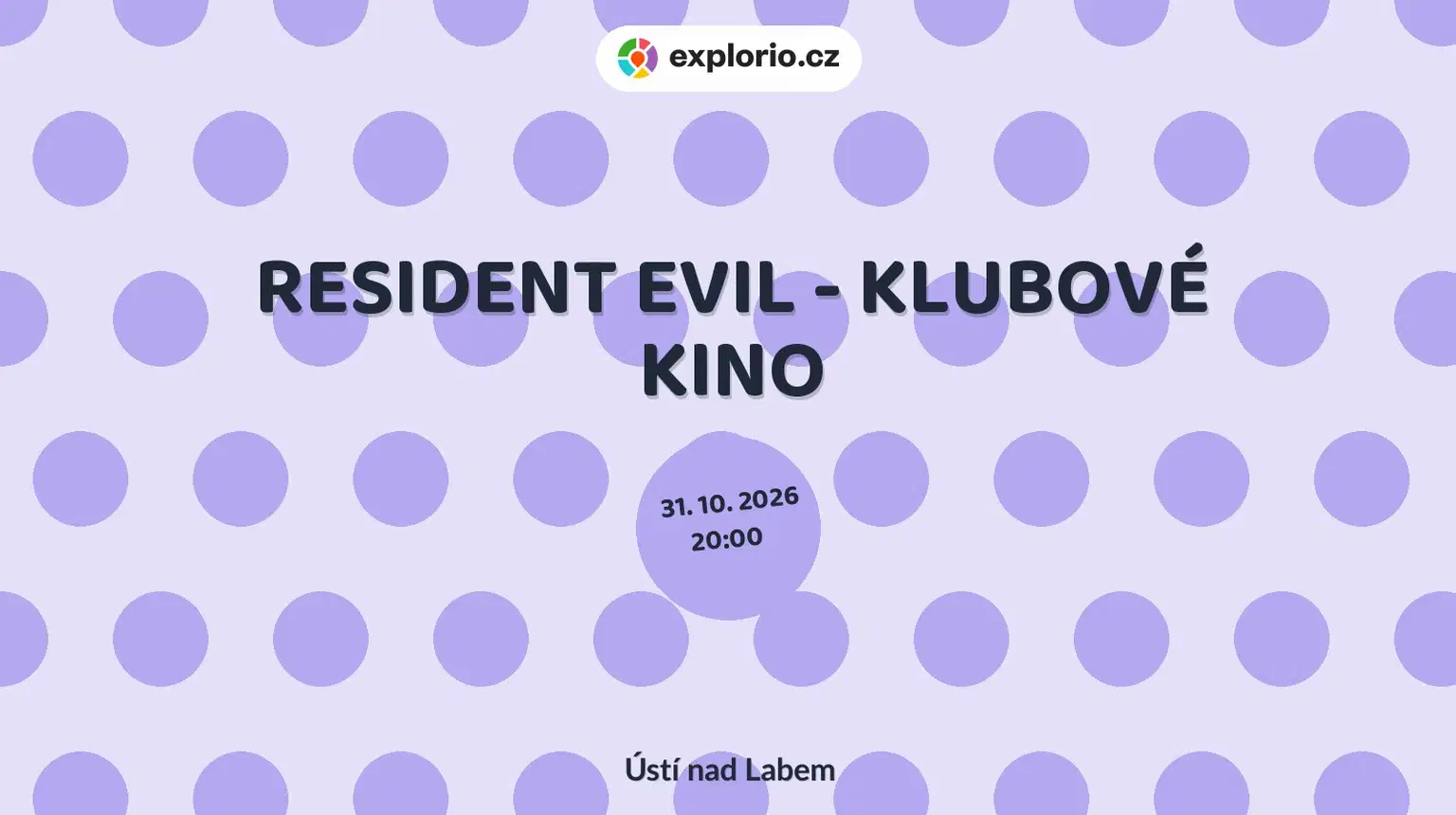 RESIDENT EVIL - KLUBOVÉ KINO – divadlo, Hudba a Kino, Ústí nad Labem